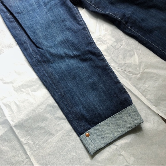 AG Adriano Goldschmied Liberty Cuffed Capri Jeans - Picture 6 of 7